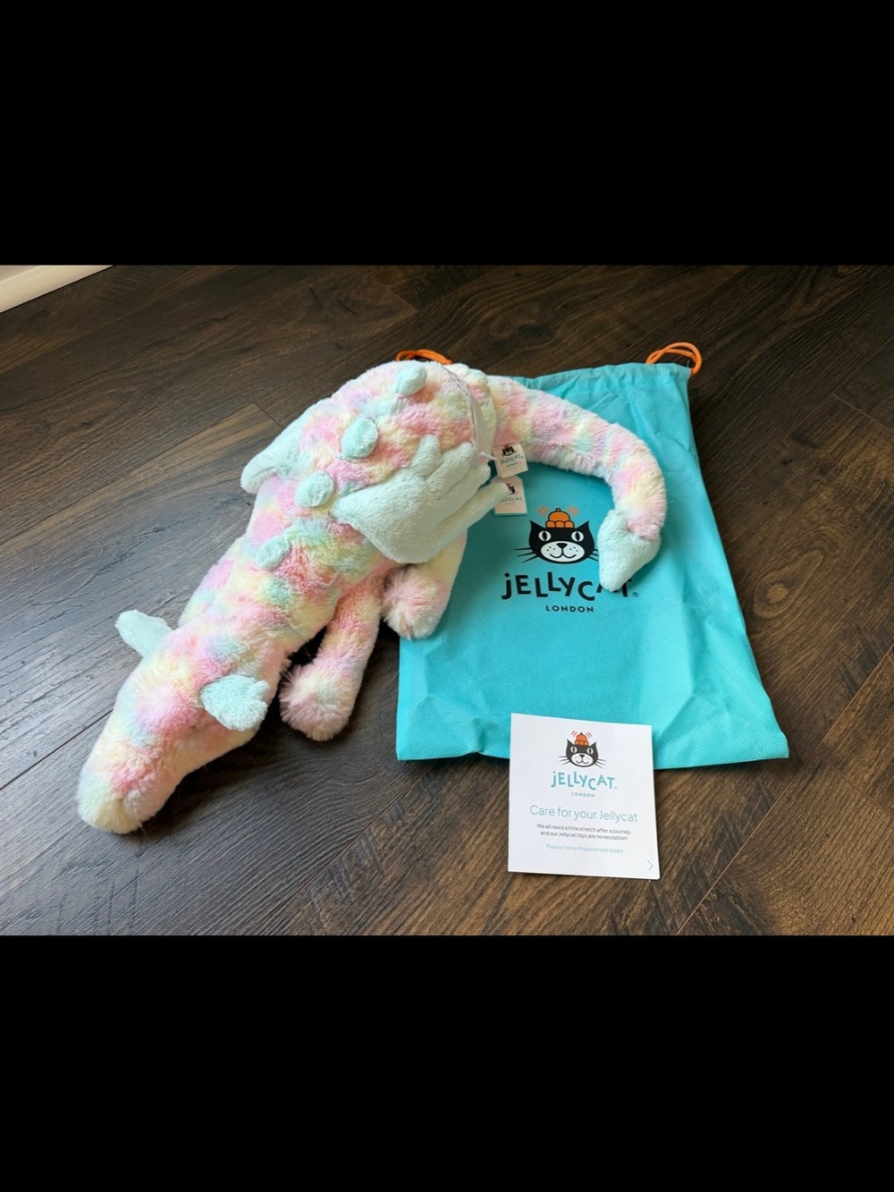 Jellycat Lazulia Dragon large brand new NWT